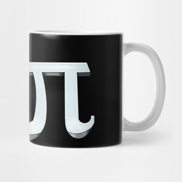 Apple Pi - funny physics mathematics student maths teacher gift humor humour pun. Mathematical constant pi in 3d by Artonmytee